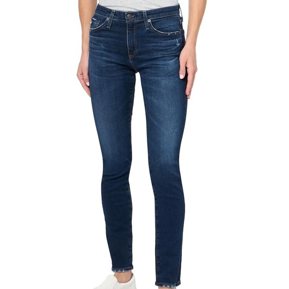 AG Adriano Goldschmied NWT Prima Ankle Cigarette Leg Jeans Size 30 Mid Rise